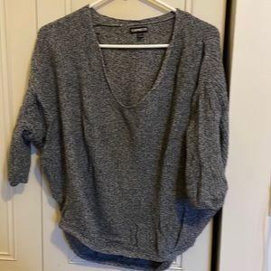 Express bee neck sweater